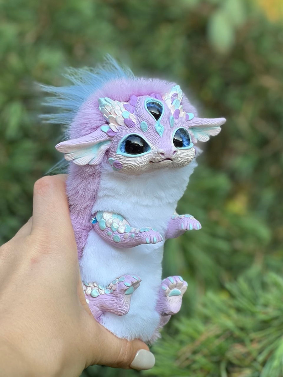 Safari Flower Dragon Spielzeugfigur – 10,2 Cm, Handbemalt, Bunt