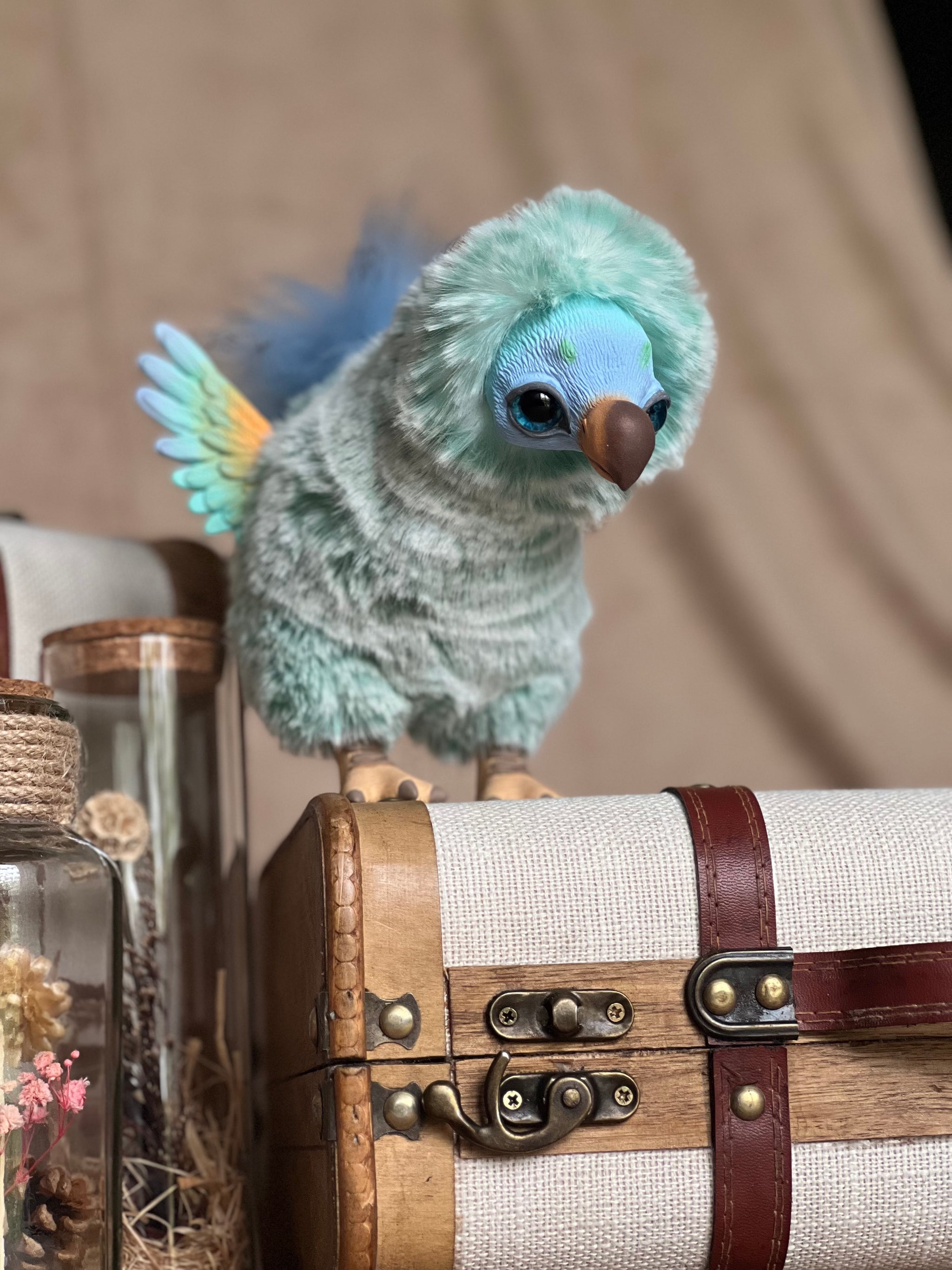 Dodo bird — blue mint – Gift of Mercury