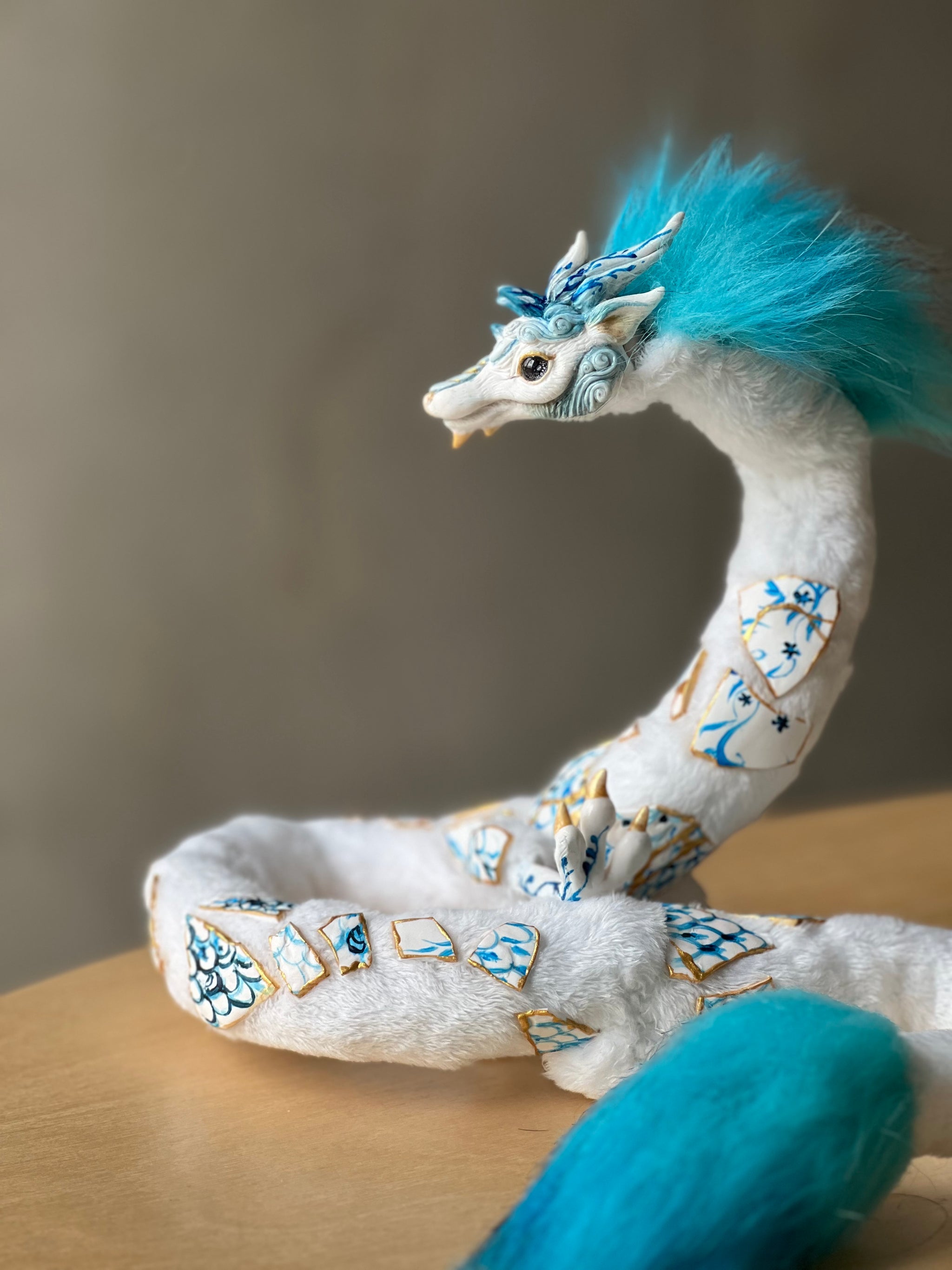Kintsugi dragon – Gift of Mercury