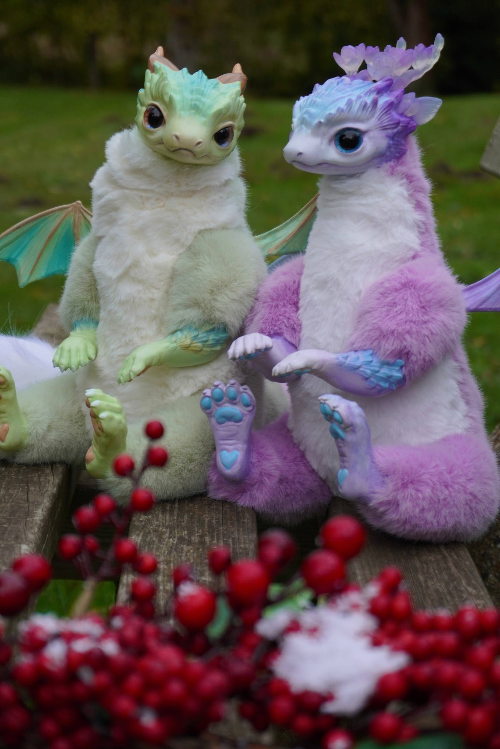 Crystalbloom Dragon — Purple – Gift of Mercury