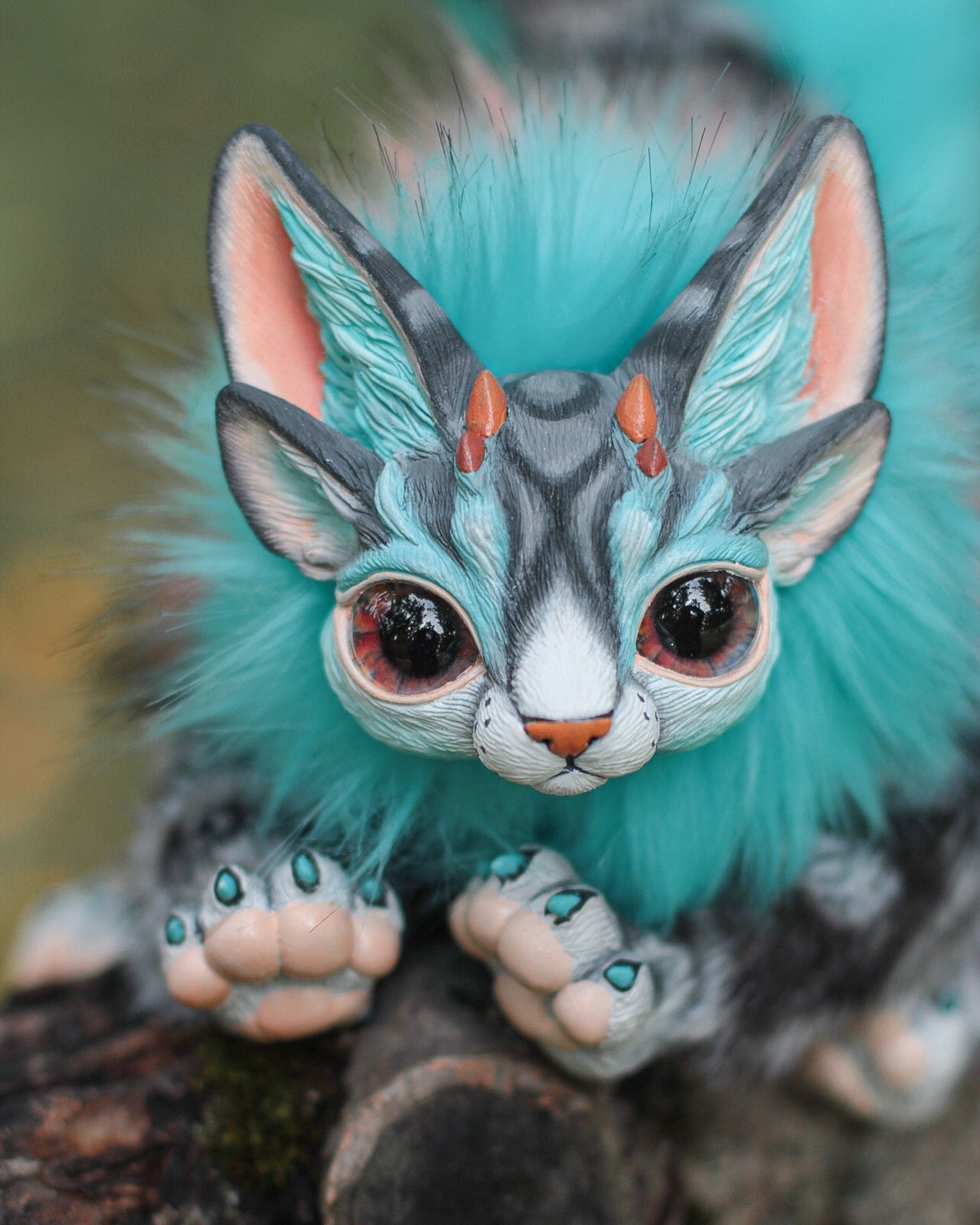 Four-eared fox– Blue – Gift of Mercury