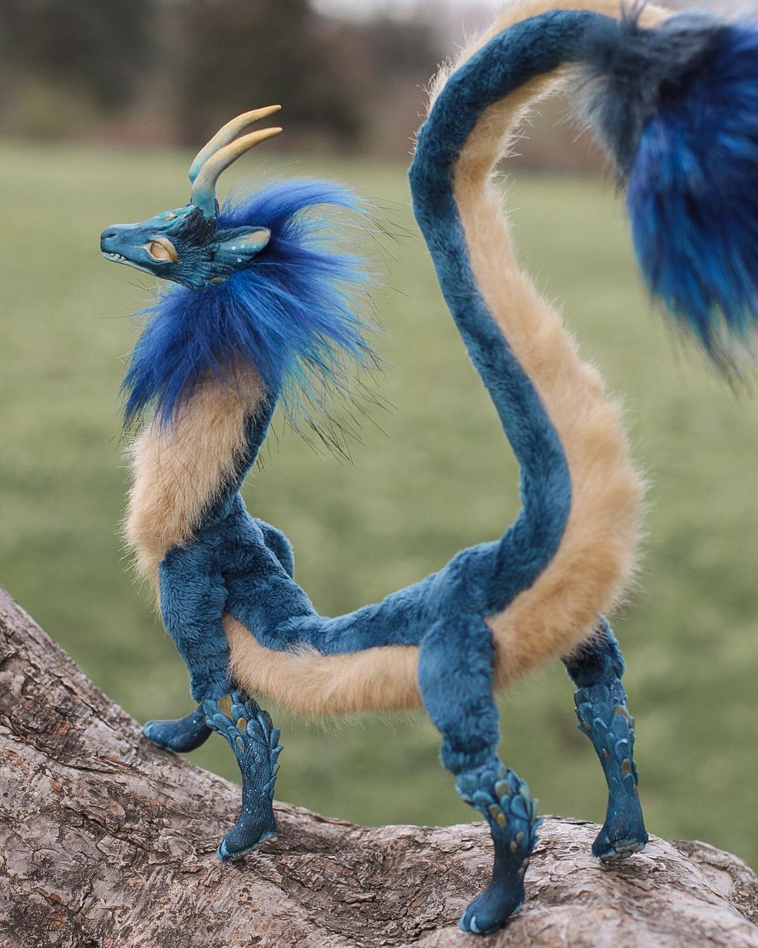 Eel dragon – Blue – Gift of Mercury