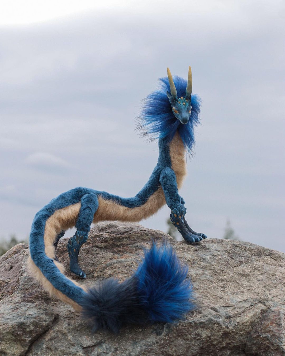 Eel dragon – Blue – Gift of Mercury